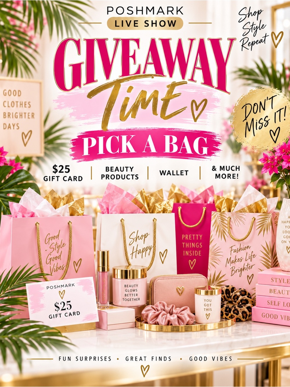 $25 gift card & more + free shipping chance to win read descripti